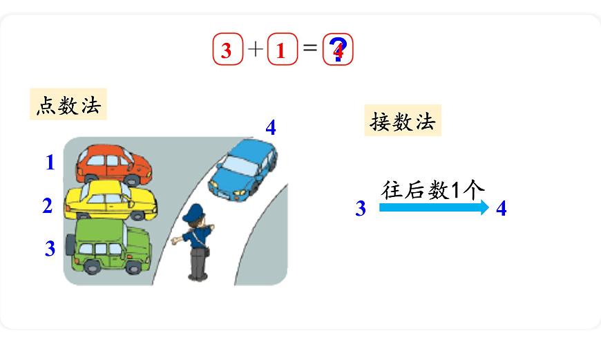 北師大版數(shù)學(xué)一年級上冊3.1 一共有多少（第二課時）課件第5頁