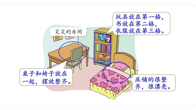 北师大版数学一年级上册 4.1 整理房间 课件第5页