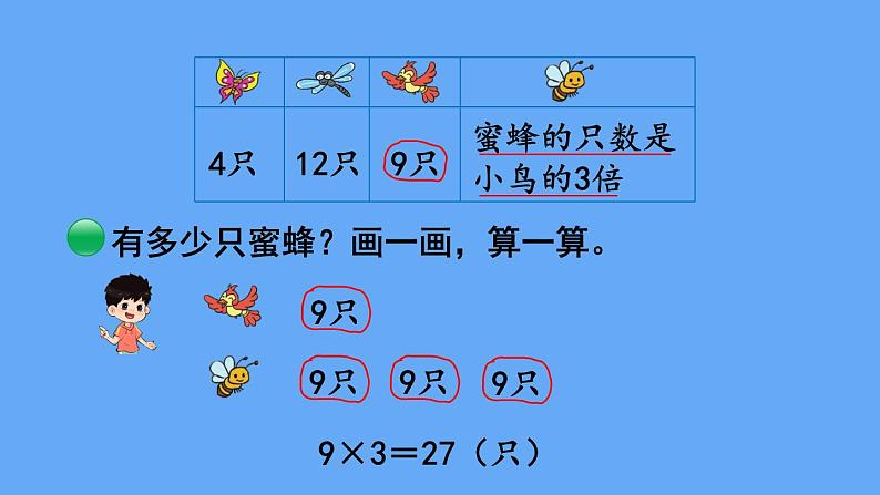 北师大版数学二年级上册数学7.7 花园 课件第5页
