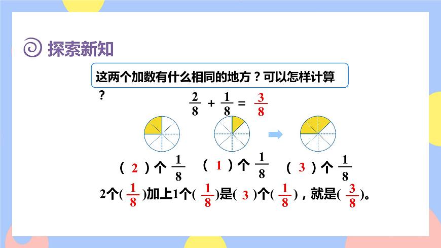 第5課時(shí)    同分母分?jǐn)?shù)的簡(jiǎn)單加、減法（授課課件）第4頁