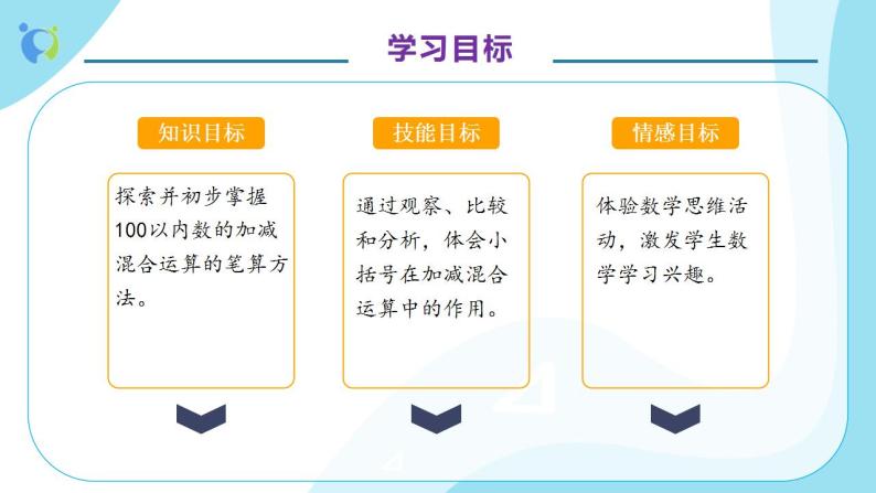 【核心素养】人教版数学二年级上册-2.3.2 加减混合 课件+教案+学案+分层作业（含教学反思和答案）04