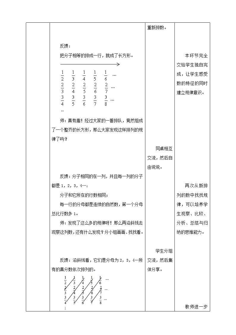 西师大版6上数学 3.9 探索规律 教案03