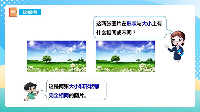 西师大版6上数学 5.1 图形的放大与缩小 课件第5页