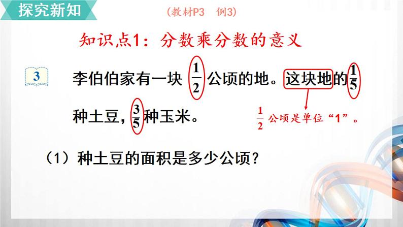 人教新插图六年级数学上册1-3《分数乘分数(1)》课件+教案+课后服务作业设计03