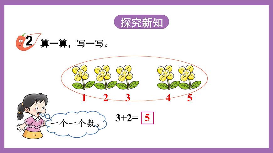 一 10以內(nèi)數(shù)的認識及加減法（一） 第1課時 5以內(nèi)數(shù)的加法 課件第3頁