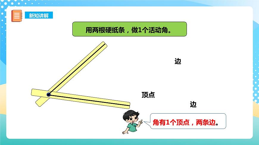 西師大版2上數(shù)學(xué) 2.1 角的初步認(rèn)識(shí) 1 課件第7頁