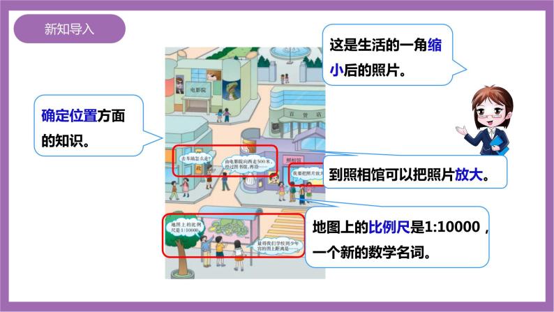 西师大版6上数学 5.1 图形的放大与缩小 课件02