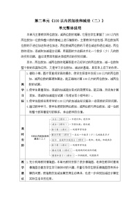 人教版二年级上册2 100以内的加法和减法（二）综合与测试教案