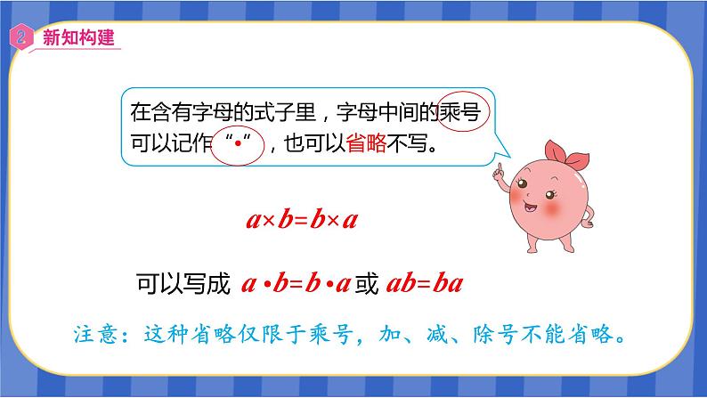 【同步备课】第五单元 第2课时 用字母表示数(2)(课件)五年级数学上册 人教版06