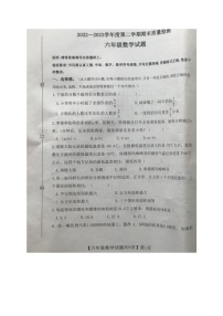 山東省德州市齊河縣2022-2023學年六年級下學期期末考試數(shù)學試題