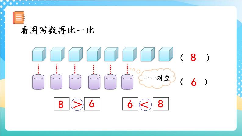 人教版数学一年级上册9.4 《练习二十五》 课件第8页