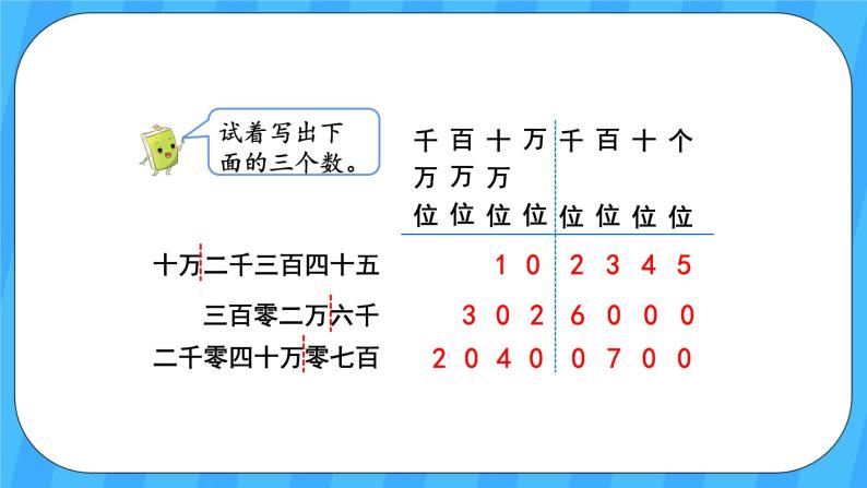 人教版数学四年级上册 1.3《亿以内数的写法》课件+教案05