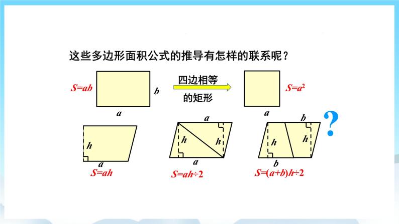 人教版数学五年级上册 8.3 多边形的面积 课件05