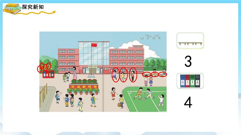 人教版数学一年级上册 1.1 数一数 课件+教案04
