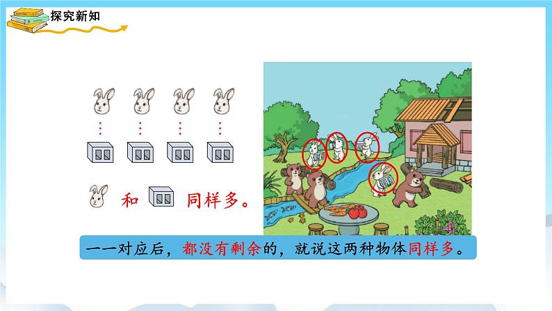 人教版数学一年级上册 1.2 比多少 课件第4页
