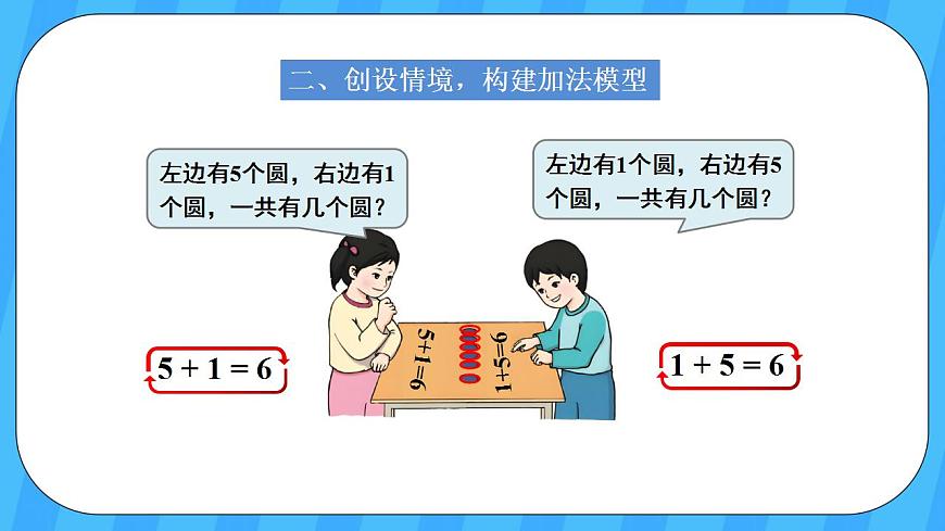 人教版數(shù)學一年級上冊 5.3《6和7的加減法》課件第3頁