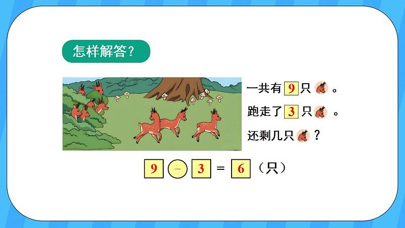 人教版数学一年级上册 5.9《解决问题》课件第4页