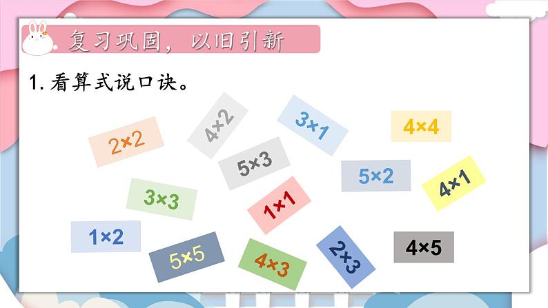 人教版小学数学2上 4《表内乘法(一)》2.2~6的乘法口诀 第5课时 6的乘法口诀 课件02
