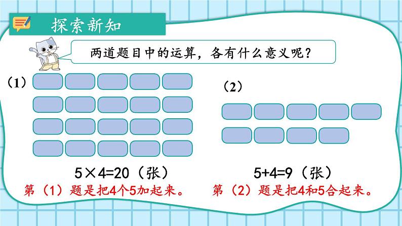 人教版小学数学2上 4《表内乘法(一)》2.2~6的乘法口诀 第6课时 解决问题 课件05