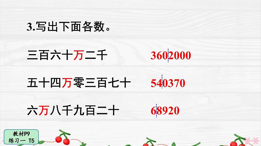 人教版小學(xué)數(shù)學(xué)4上 1《大數(shù)的認(rèn)識》練習(xí)課（第1-3課時） 課件第4頁