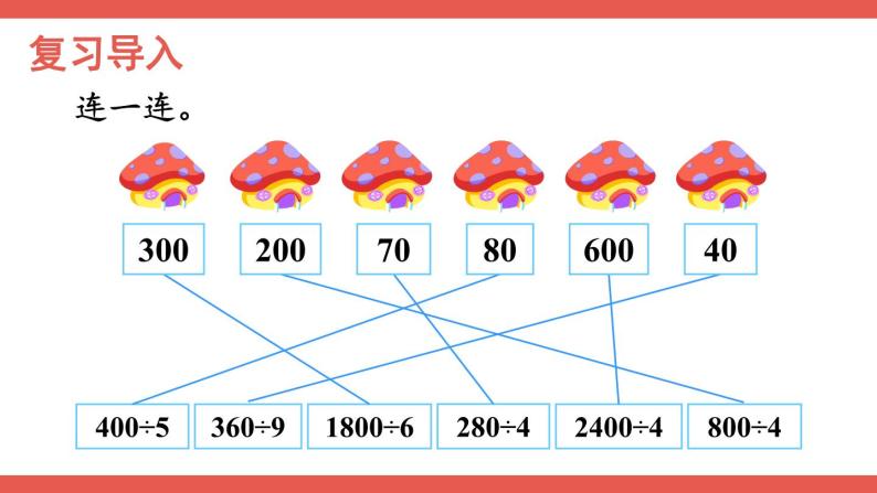 人教版小学数学4上 6《除数是两位数的除法》1.口算除法 课件02