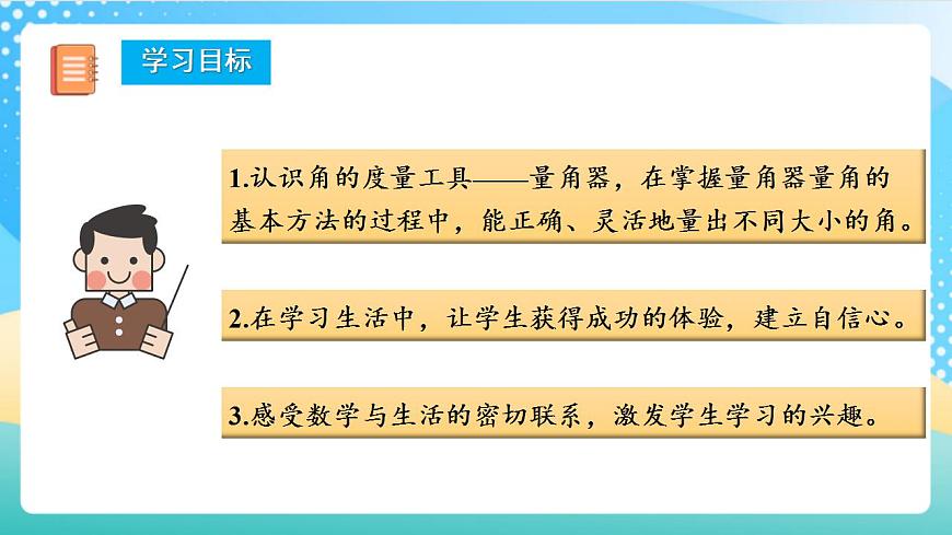 人教版數(shù)學(xué)四年級上冊第三單元_第03課時(shí)《_角的度量》課件第2頁