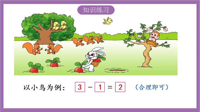 苏教版数学一年级上册 练习五 练习六课件08