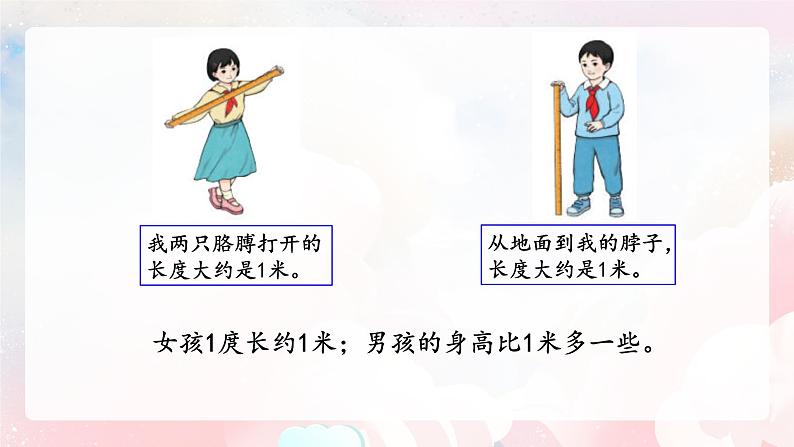 【核心素养】人教版小学数学二年级上册 1.2《认识米和用米量》 课件+教案+同步分层作业(含教学反思和答案)06