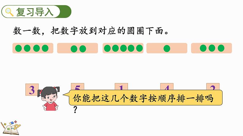 人教版数学一年级上册5.1 6、7的认识 课件第2页