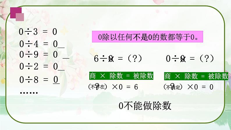 苏教版三年级数学上册《商中间或末尾有0的除法(1)》(课件)第3页
