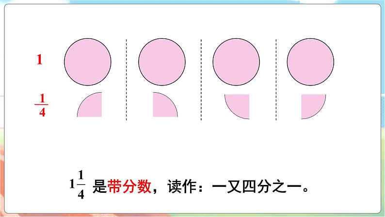 第3课时 分饼 五数上北师大 第五单元 分数的意义【课件+教案】04
