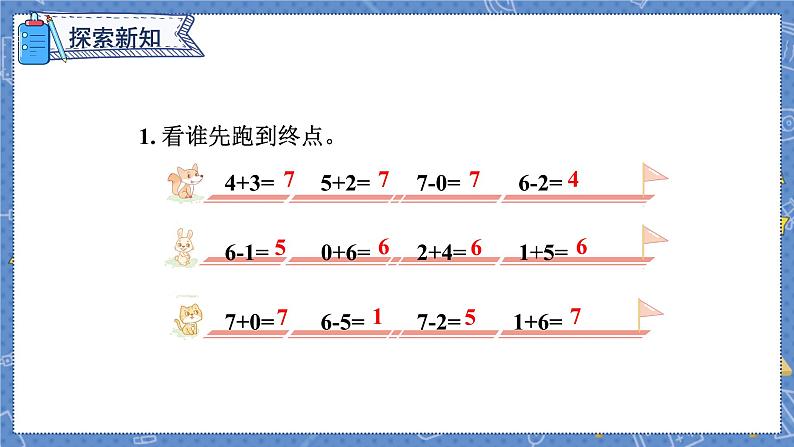 第5单元 第3课时 6和7的加减法 人教1数学上【课件+教案】06