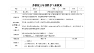数学三年级下册六 长方形和正方形的面积教学设计