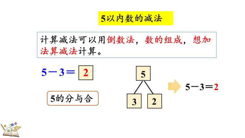 人教版数学一年级上册 3.12 练习五 课件08