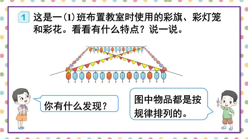 第1課時(shí) 找規(guī)律（1）課件PPT第3頁