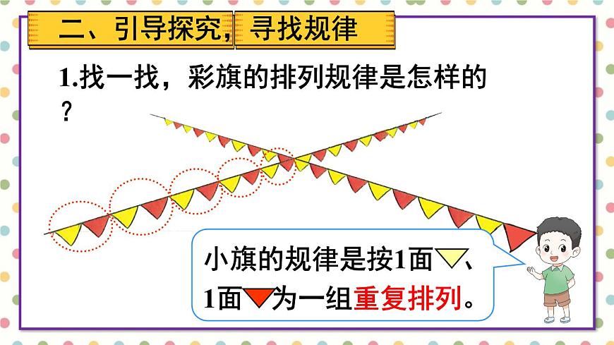 第1課時(shí) 找規(guī)律（1）課件PPT第4頁