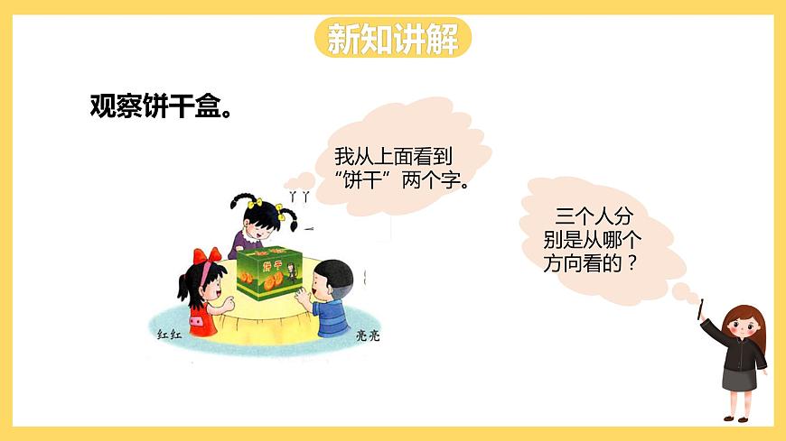 冀教版數(shù)學(xué)二上  1.2觀察立體圖形  課件第3頁(yè)