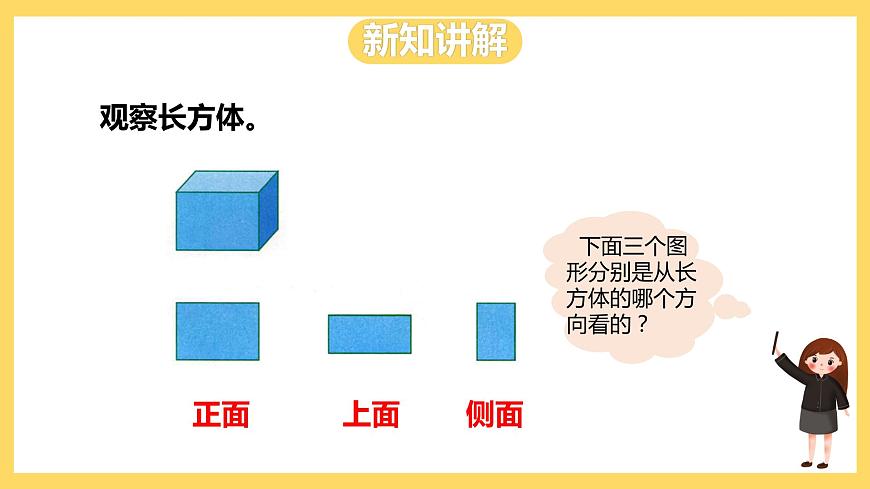冀教版數(shù)學(xué)二上  1.2觀察立體圖形  課件第5頁(yè)