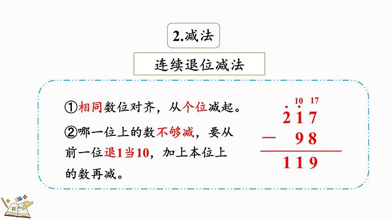 人教版数学三年级上册4.3 整理和复习(课件)06