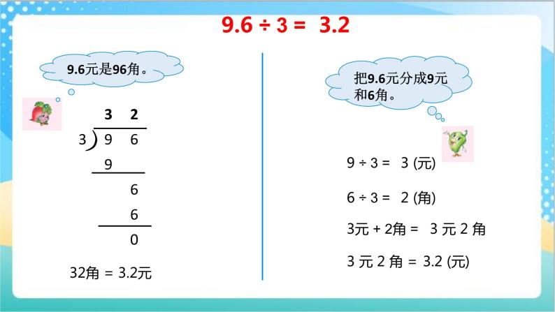 苏教版数学五上 5.3《小数除整数》 课件+教案+导学案05