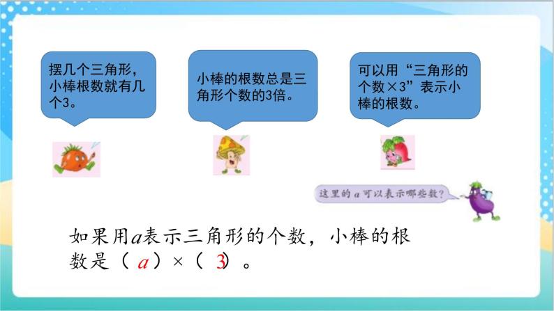 苏教版数学五上 8.1《用字母表示数》 课件+教案+导学案04