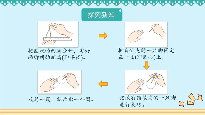 1.1《圆的认识（一）》 课件-北师大版数学六年级上册07