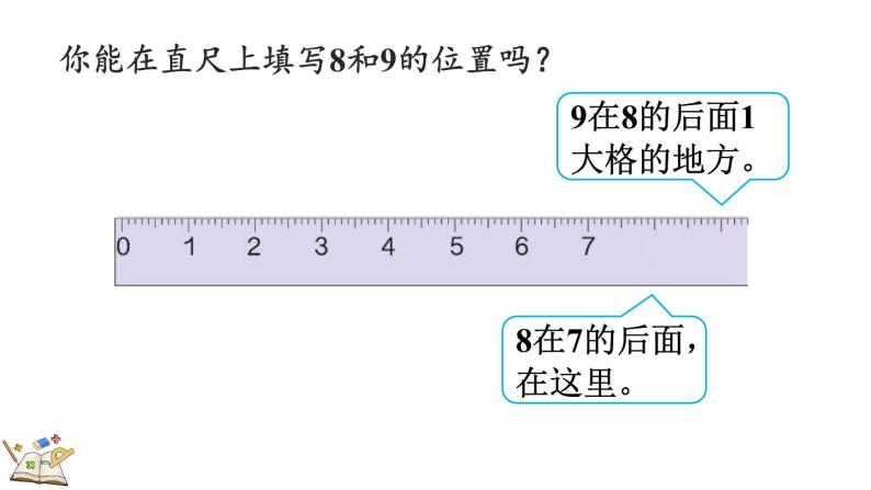 人教版数学一年级上册5.10 8、9的数量和顺序的意义（教学课件）05