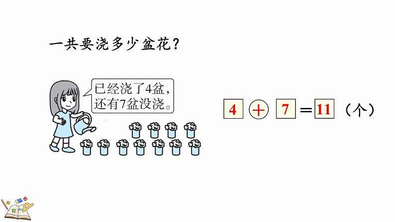 人教版数学一年级上册8.10 练习二十三(教学课件)05