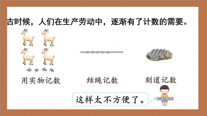 数的产生和十进制计数法课件PPT第6页
