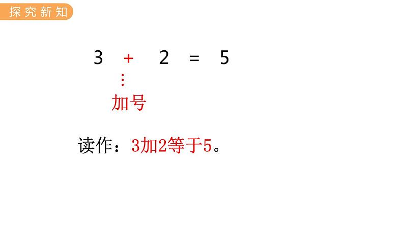 冀教版一年级数学上册课件 5.1 5以内的加法(1)第5页