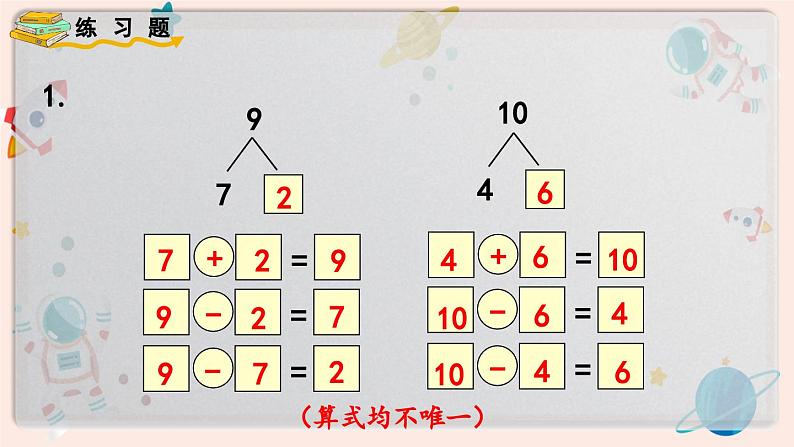 【最新教材插图】人教版小学一年级数学上册第五单元《练习十六》精品课件第2页