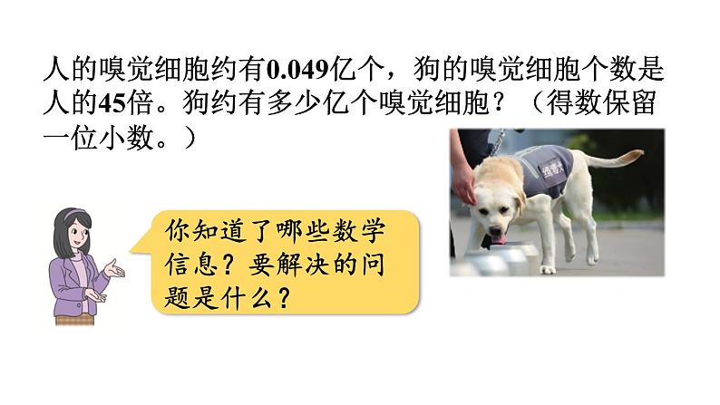 小学数学人教版五年级上册1.8 积的近似数教学课件(2023秋新版)第5页