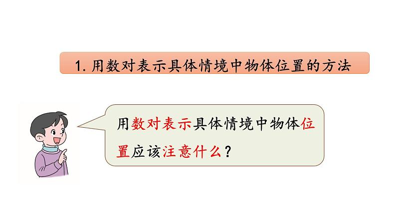 小学数学人教版五年级上册8.4 位置教学课件(2023秋新版)第4页