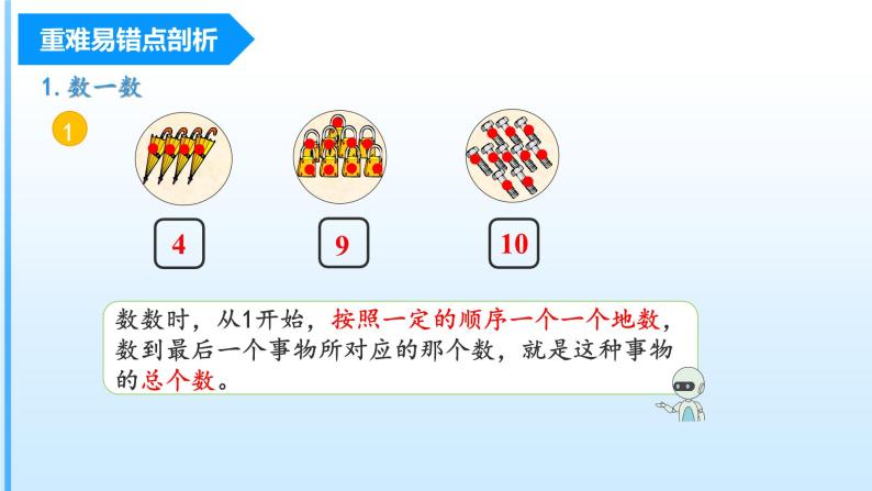 【期中复习】人教版数学一年级上册-第一单元《准备课》单元复习课件04